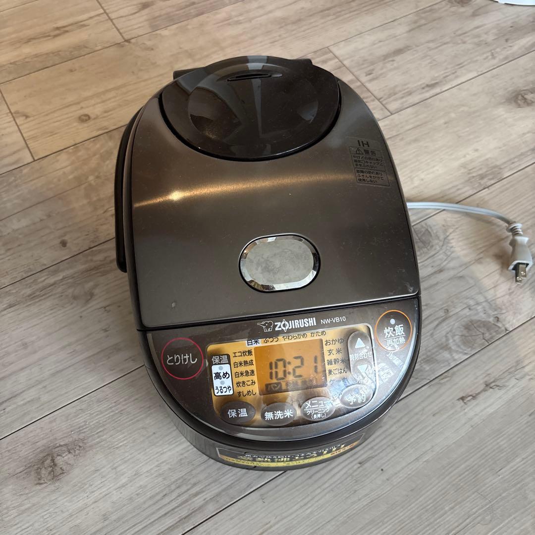 Zojirushi 炊飯器 NW-VB10 ブラウン