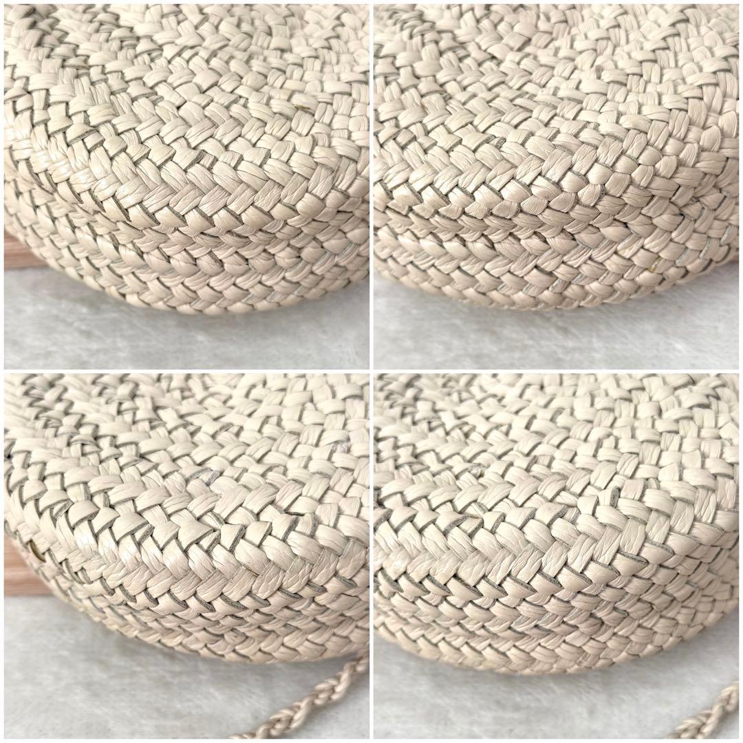 【美品✨️】Aeta アエタ KG CIRCLE BASKET S アイボリー