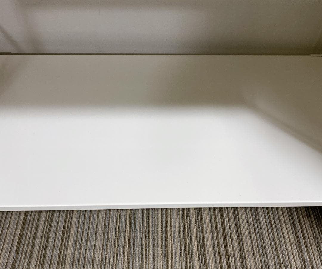 無印良品 スチールユニットシェルフ スチールラック 3段 キャスター付き