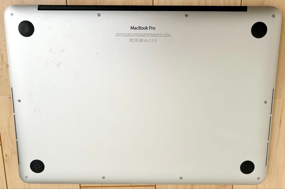 MacBook本体 MacBook Pro 2015 Corei5 8GB 256GB SSD