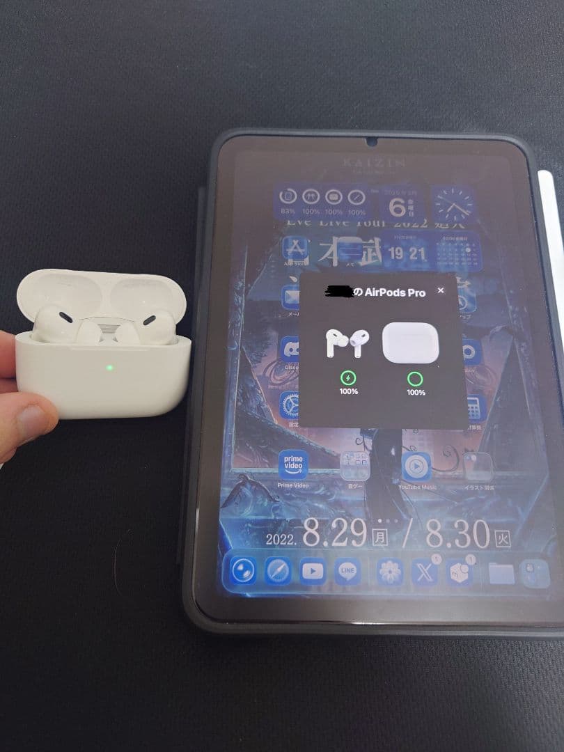 シャンサインAirPods Pro2 USB Type-C 付属品完備