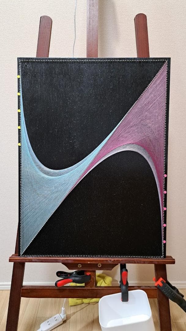 ストリングアート（儚い舞）