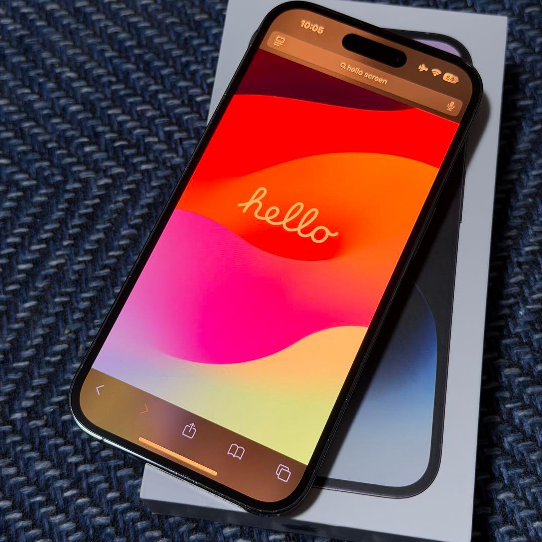 【美品】iPhone 14 Pro 128GB 海外版