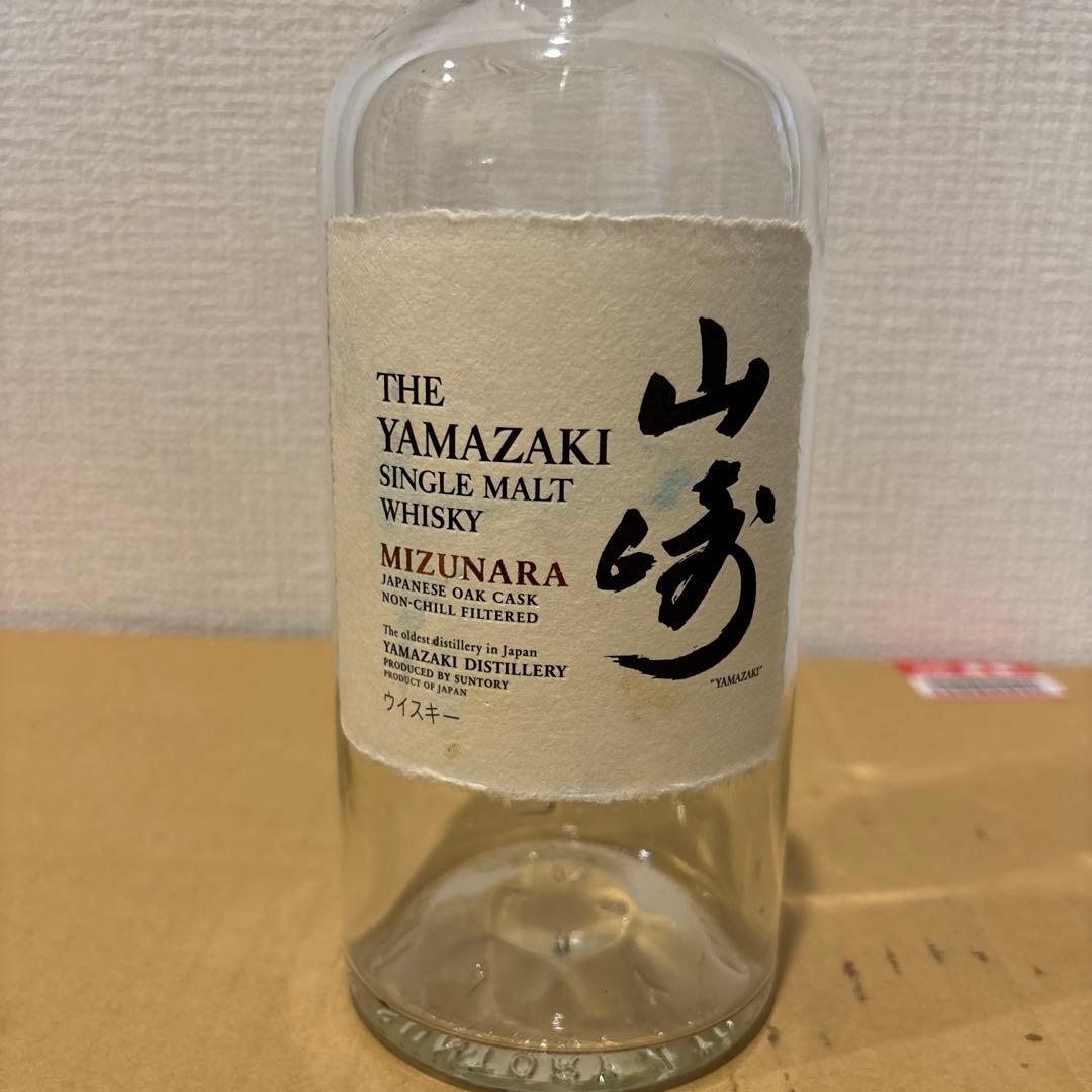 （空瓶）サントリーウイスキー 山崎 ミズナラ 2010　空瓶