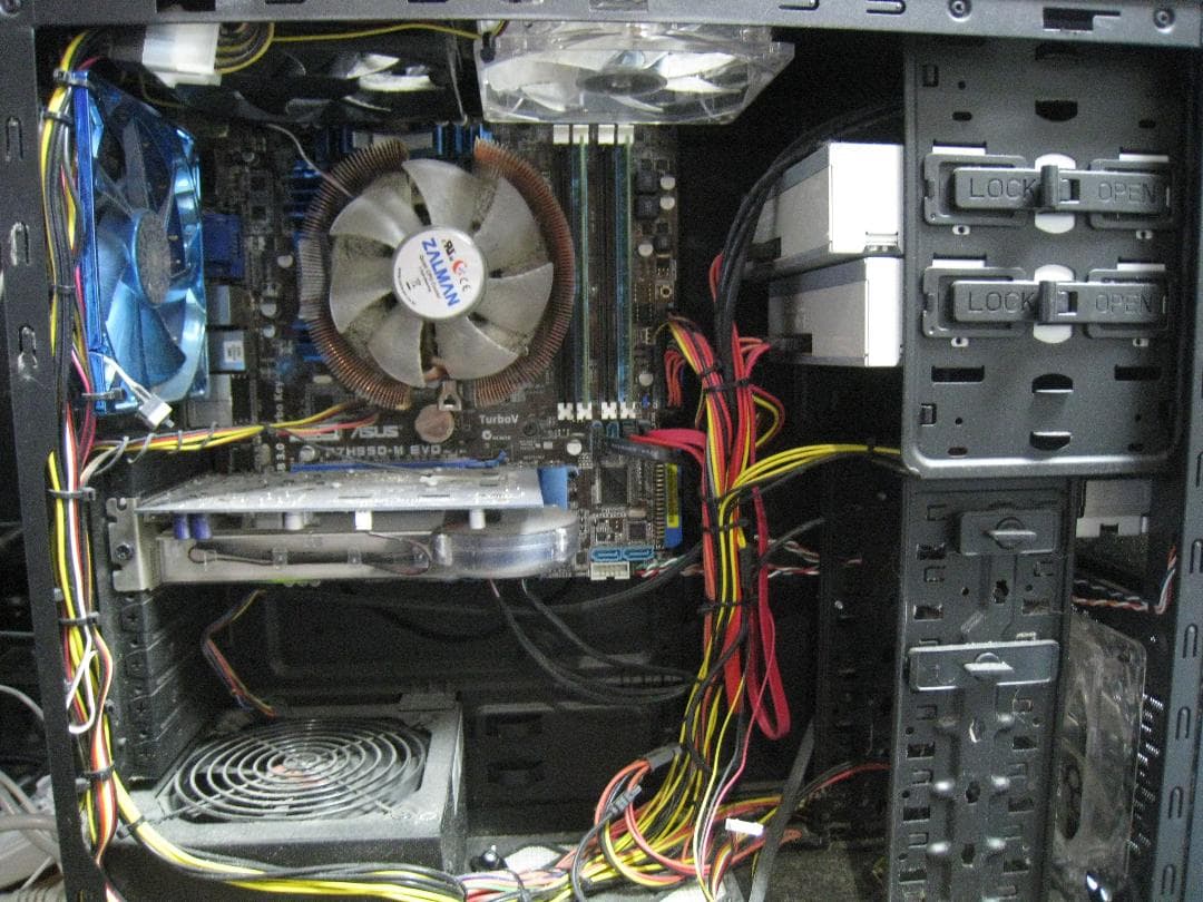 i7 870/4G/ブルーレイP7H55D-M EVO クーラーマスター