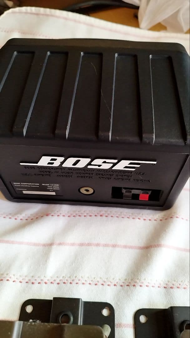 Bose ボーズ 111AD 、アンプ1705、 取付金具、スピーカーケーブル付