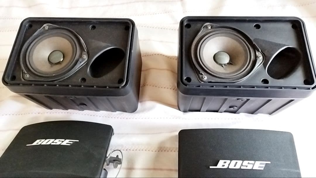 Bose ボーズ 111AD 、アンプ1705、 取付金具、スピーカーケーブル付