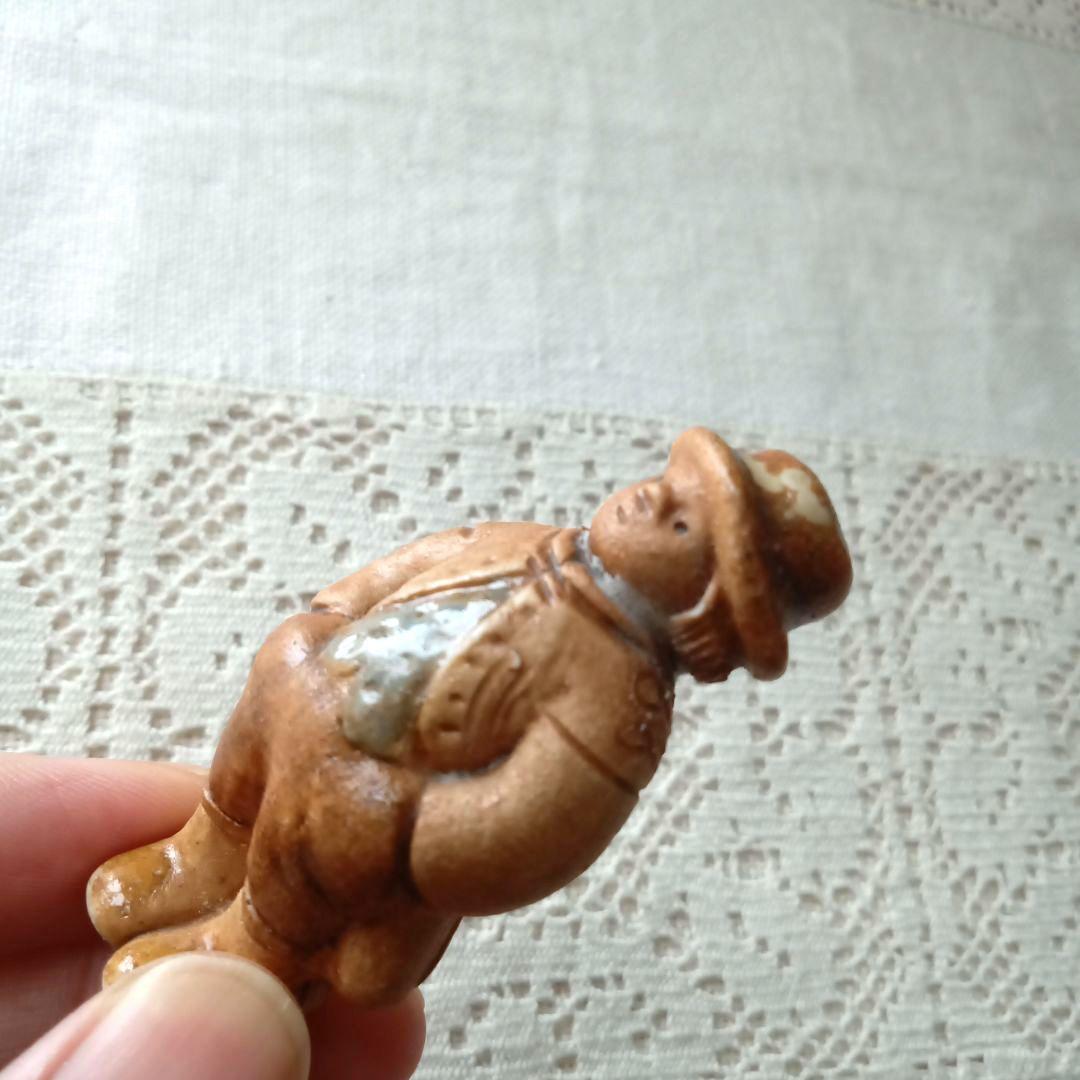 北欧ヴィンテージ　 Rutebo keramik　陶器男性フィギュア
