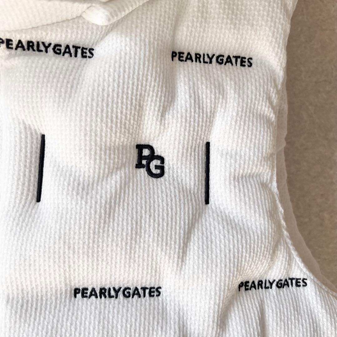 PEARLY GATES 中綿　フルジップベスト　フード付き サイズ4