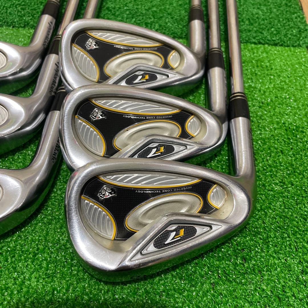 テーラーメイド r7 レフティ アイアンセット 6本 左 nspro950gh