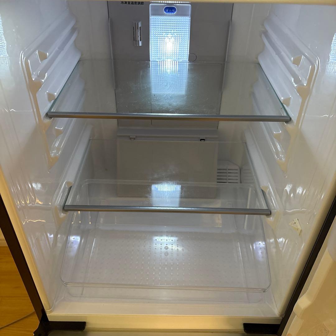 【マロンさん専用】単身用冷蔵庫 2ドア シャープ 黒 137L SJ-GD14C