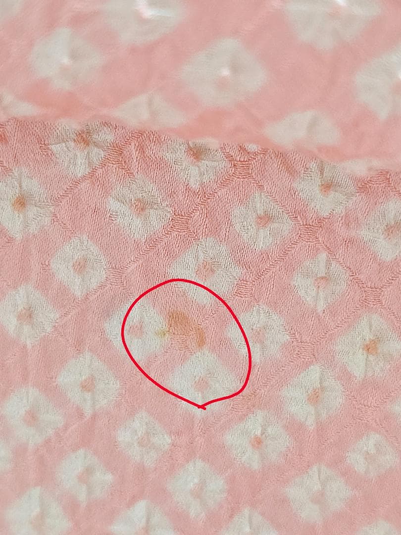 七五三　7歳　正絹　総絞り　着物　セット　女の子 *c76