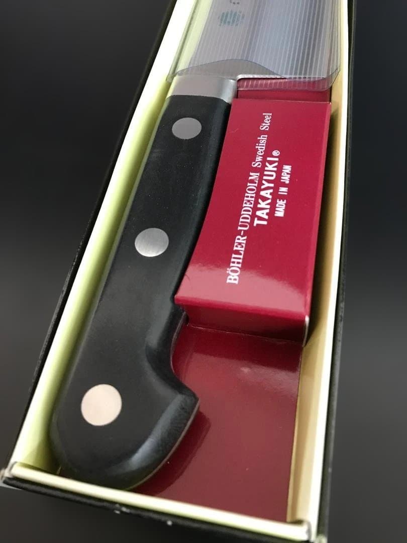 【新品未使用】堺孝行 グランドシェフ三徳型180ｍｍ