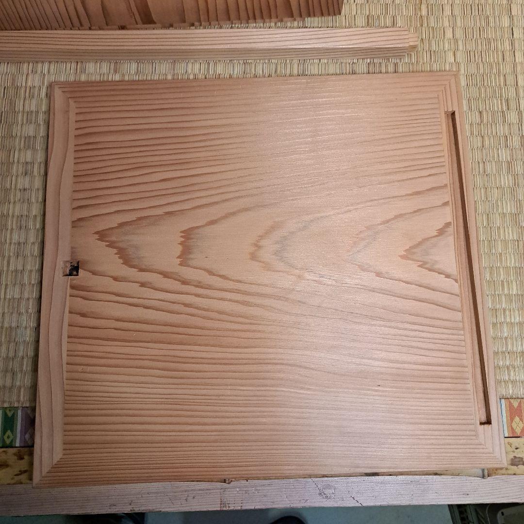 美品 茶道具 淡々斎好 溜精棚 組み立式 元箱