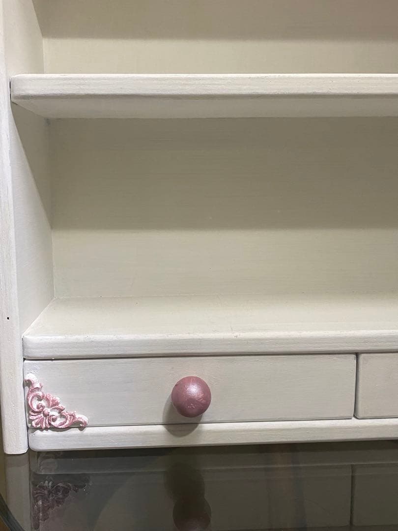 ヴィンテージ シェルフ♦️ロココ フレンチ アシンメトリー♦️引き出し♦️壁掛け可