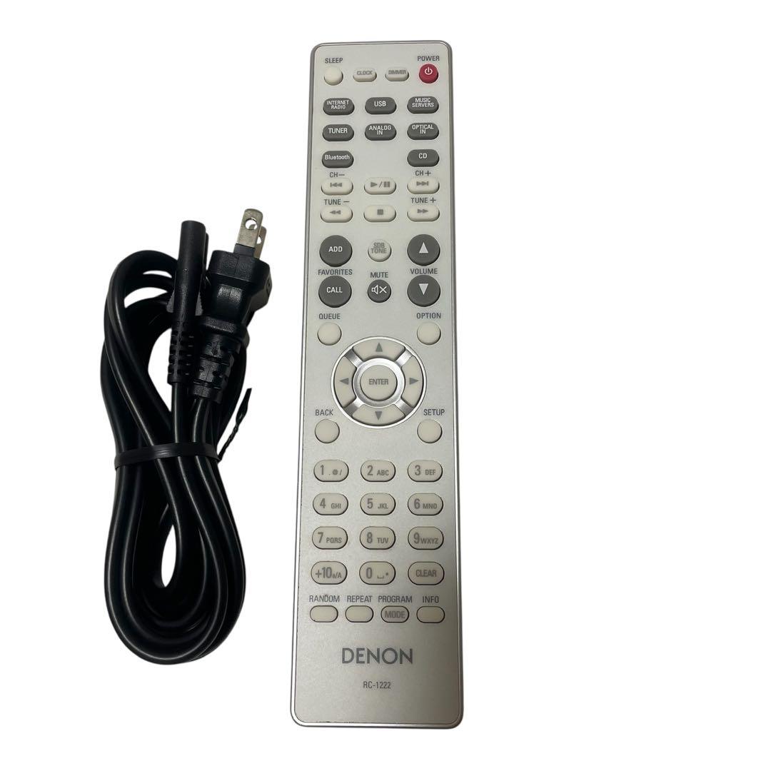 リンガード様【美品】DENON HEOS/ハイレゾ対応 ホワイトRCD-N10-