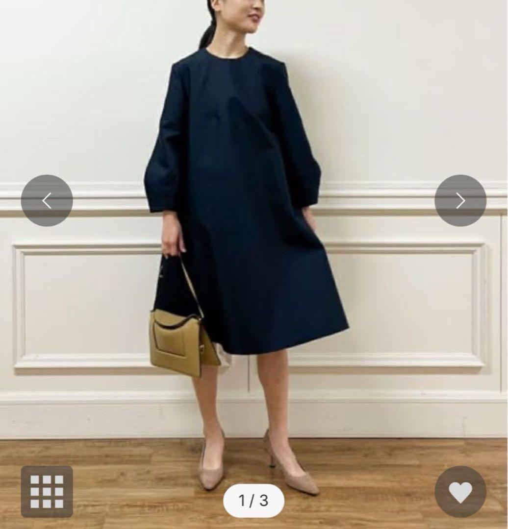 ボールジィ ハイカウントダブルクロス Aラインワンピース Ballsey 36