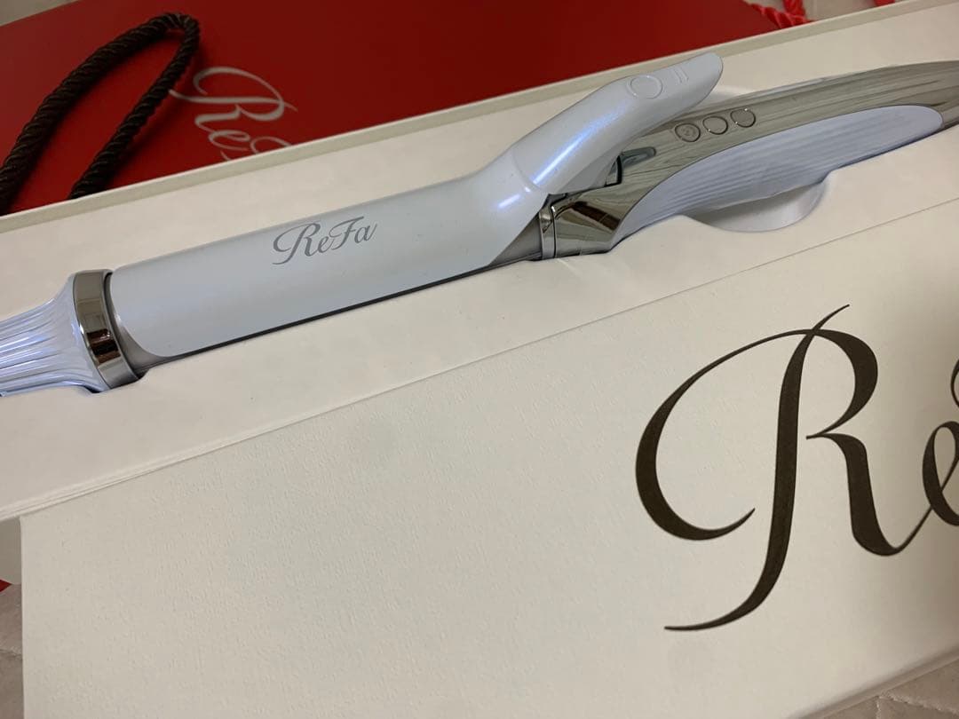 新品未使用　ReFa リファカールアイロンプロ ホワイト
