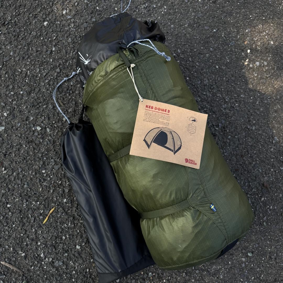 Keb Dome 3 フェールラーベン ケブドーム3 テント パイングリーン