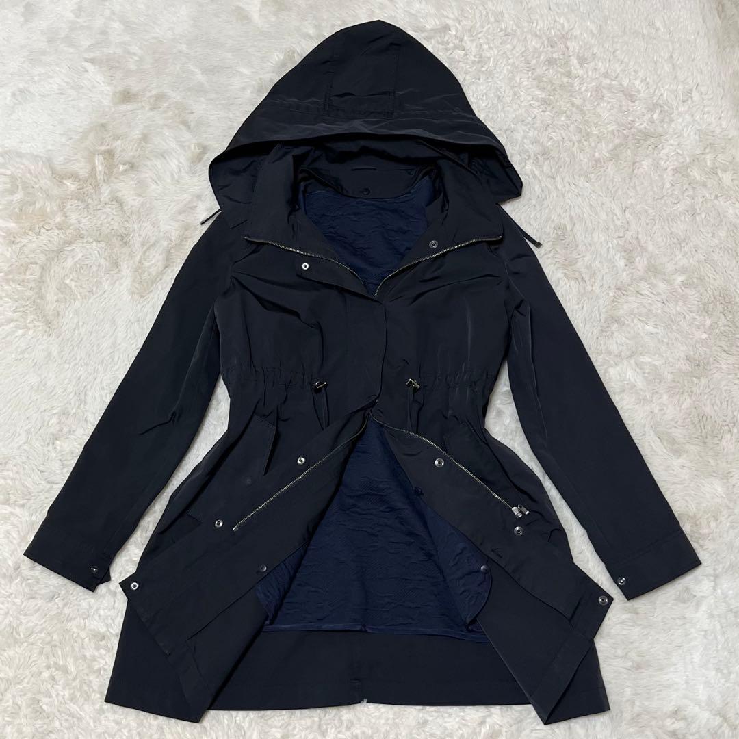 美品　アナイ　コート　ブライトツイル　モッズコート　ブルゾン　ライナー　黒　M