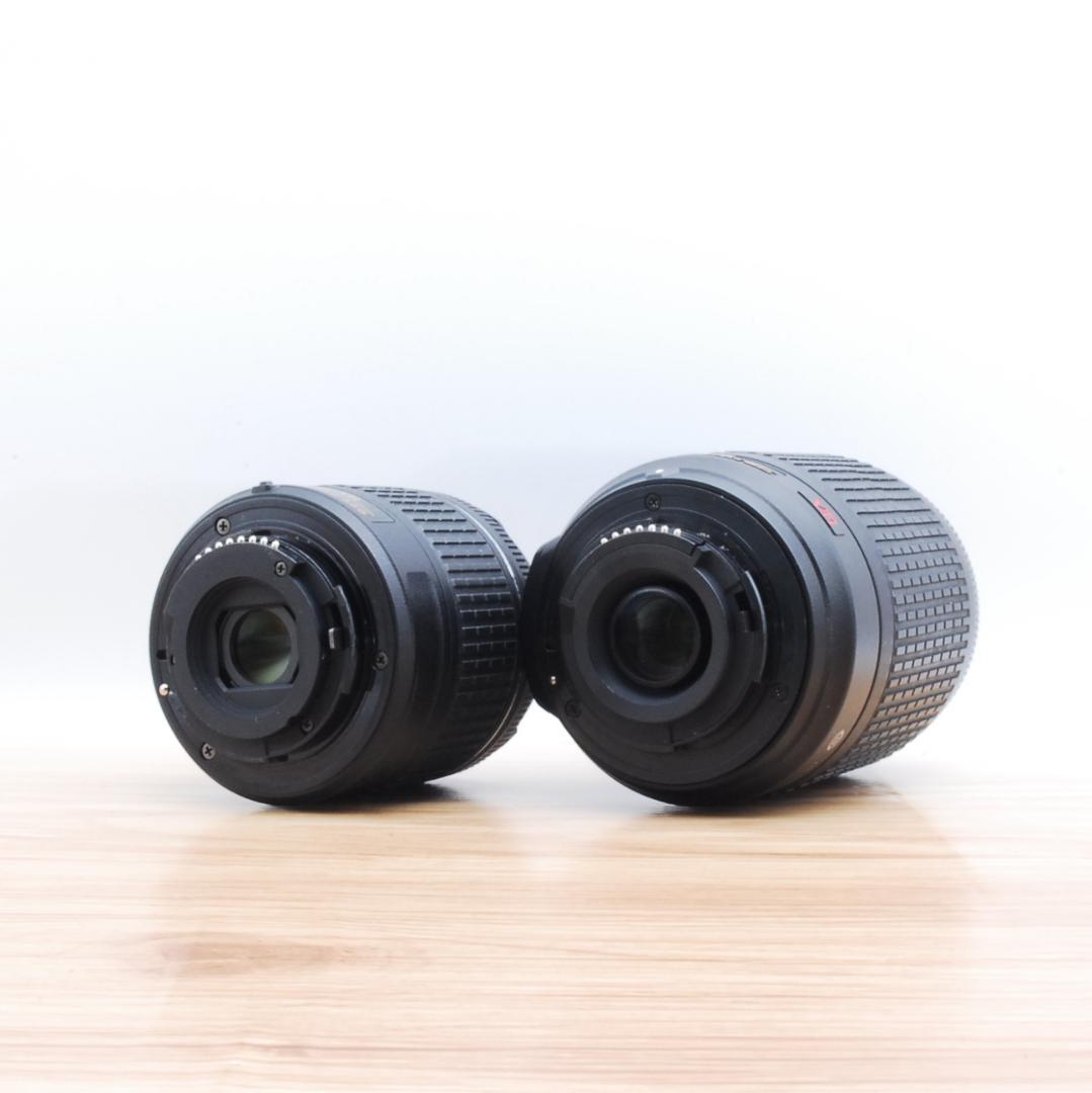 ポッキー⭐️新品級！ショット数3522回♪⭐️Nikon D5300 ダブル