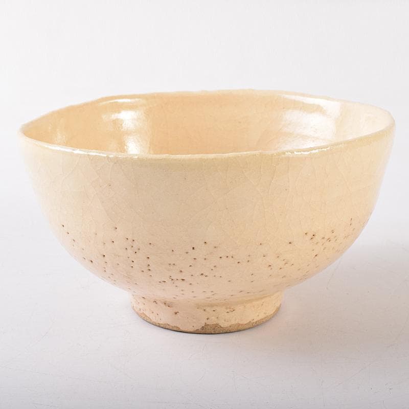 茶道具　萩焼　三輪休雪作　茶碗　共箱　M　R8137