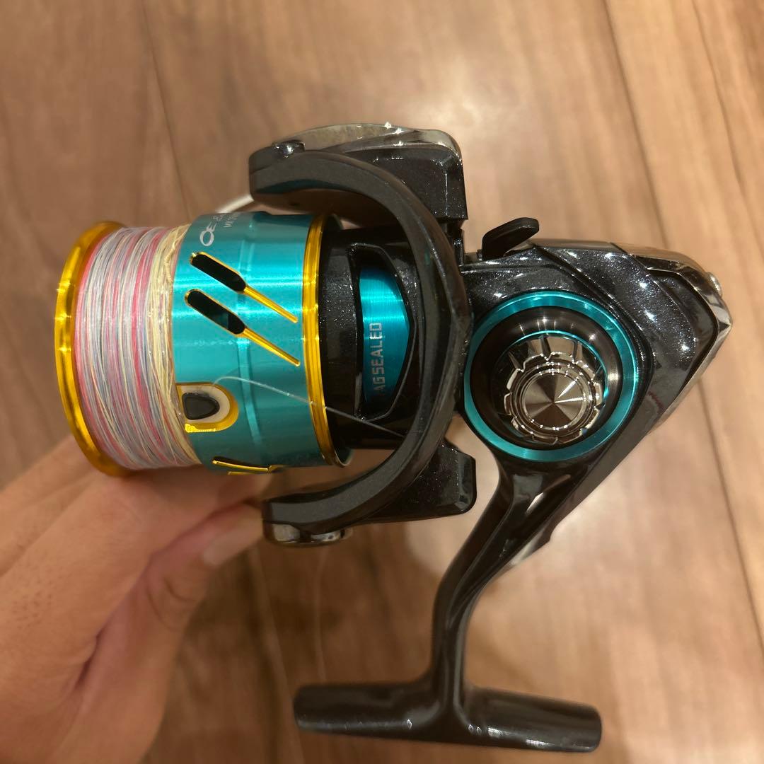 DAIWA スピニングリール 青/金