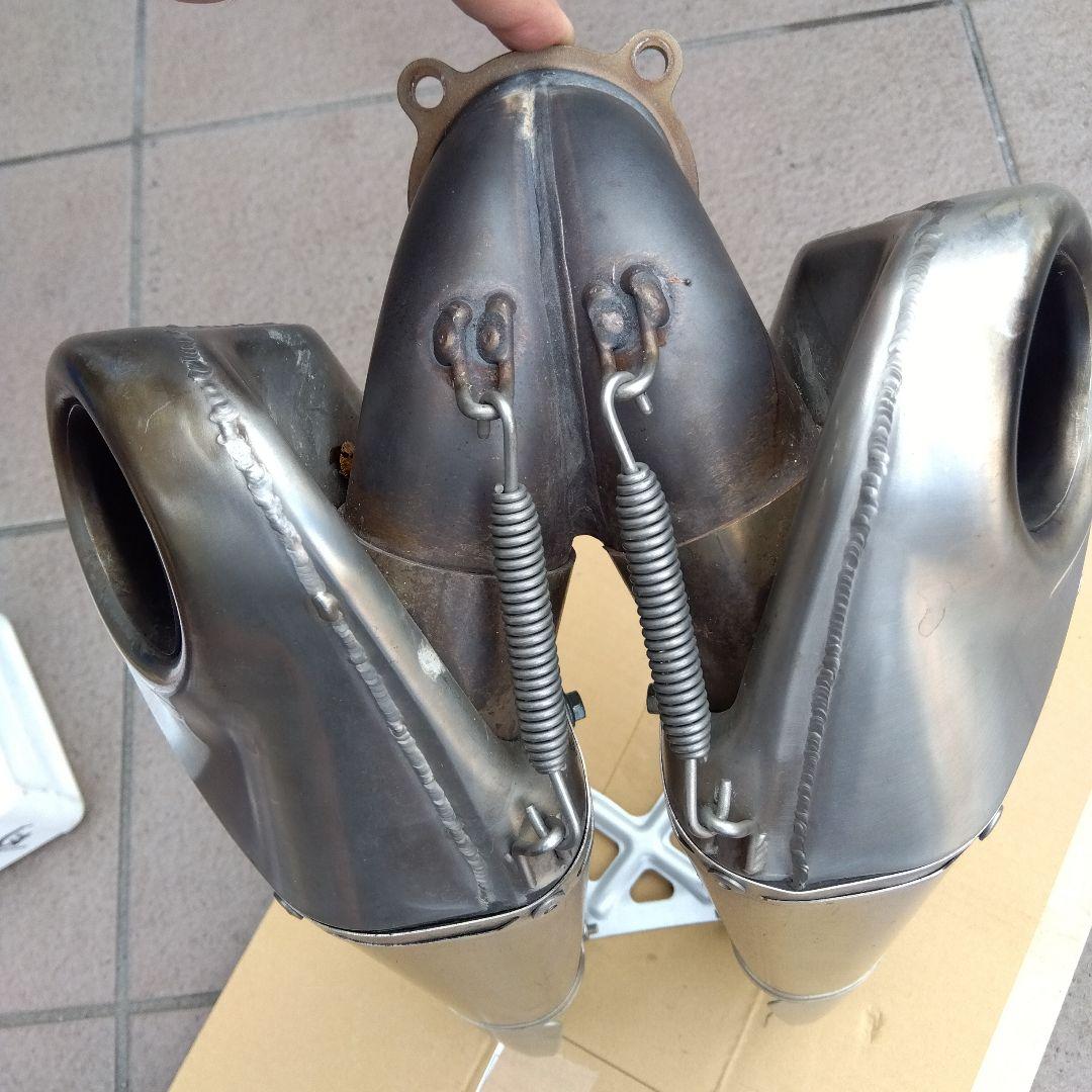 1199パニガーレ　テルミニョーニ　スリップオン　本国用のマフラー　エキマニ無し