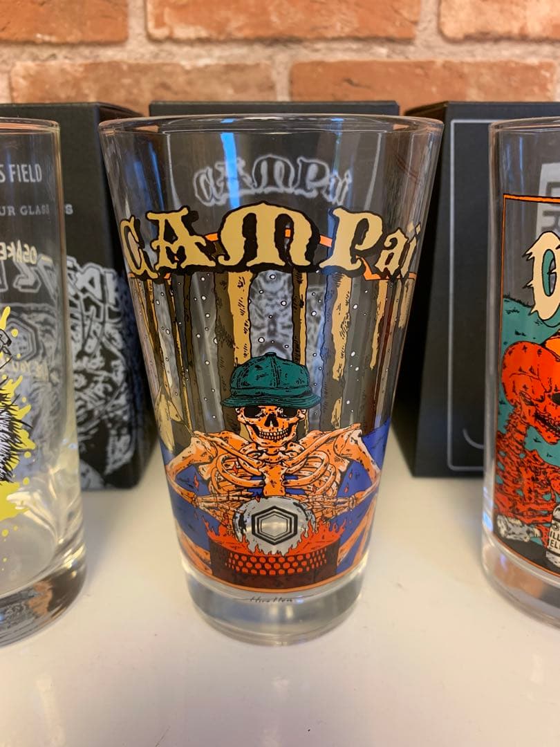 伊豆のぬし釣りヒルズフィールド　パイントグラス　青森ディレクションセット