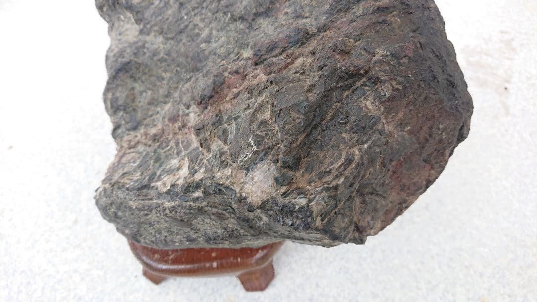 存在感抜群!!!!　菊花石　置物　骨董　インテリア