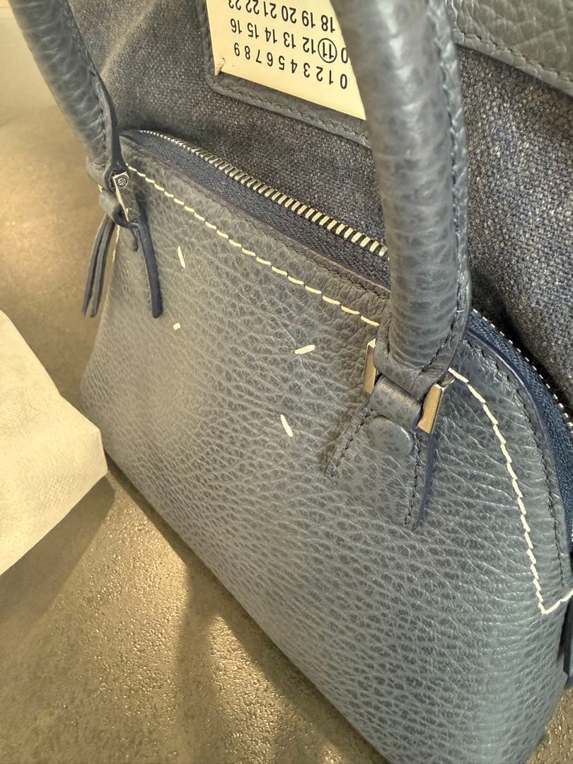 【ささこ】Maison Margiela 5AC ミニバック　ネイビー