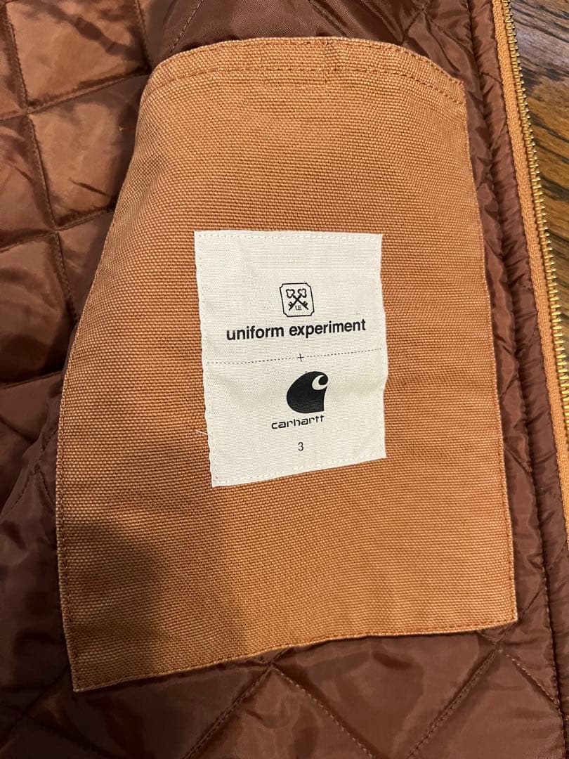 カーハート×フラグメント　ダックベスト　サイズ３