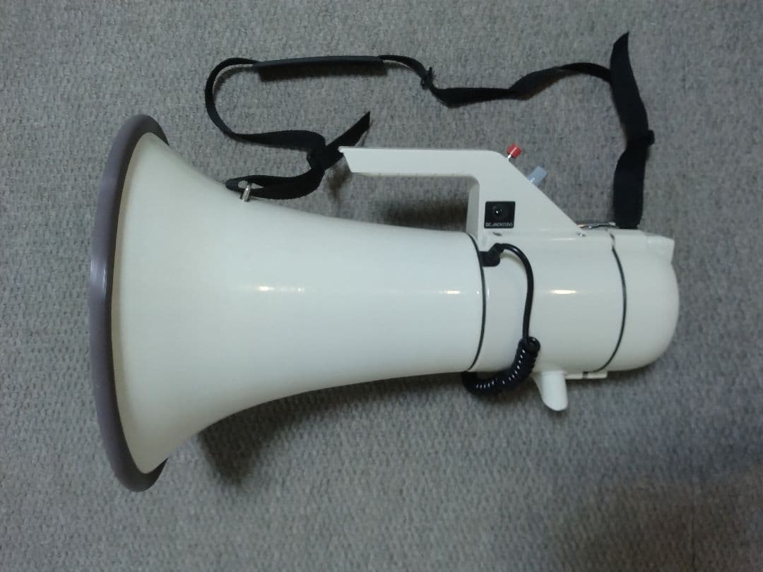 メガホン　拡声器　ＮＺー５４１S　なんず　選挙　口径φ３００　サイレン