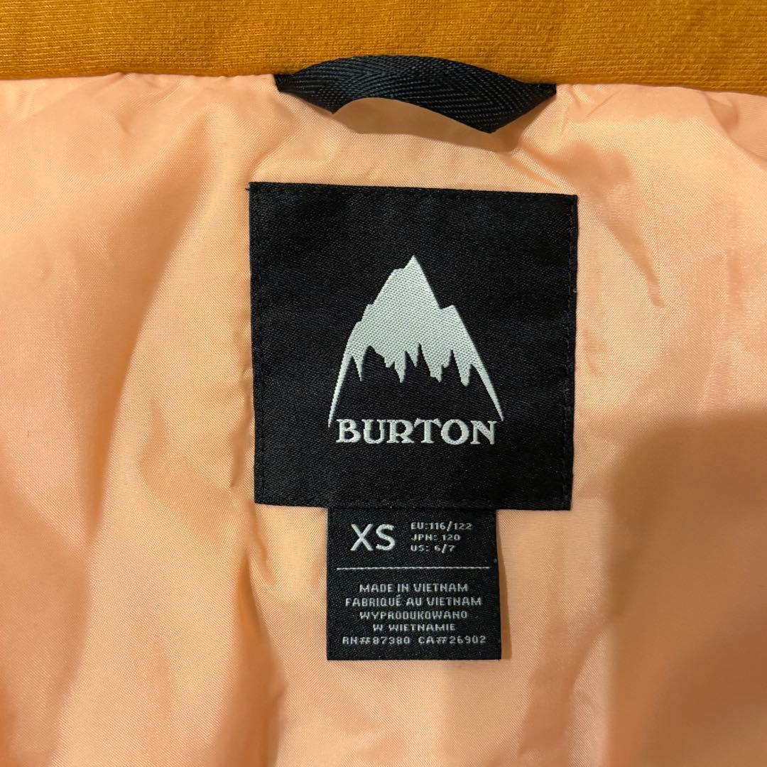 BURTONバートン ウェア上下+グローブ セット キッズガールズ XS 110