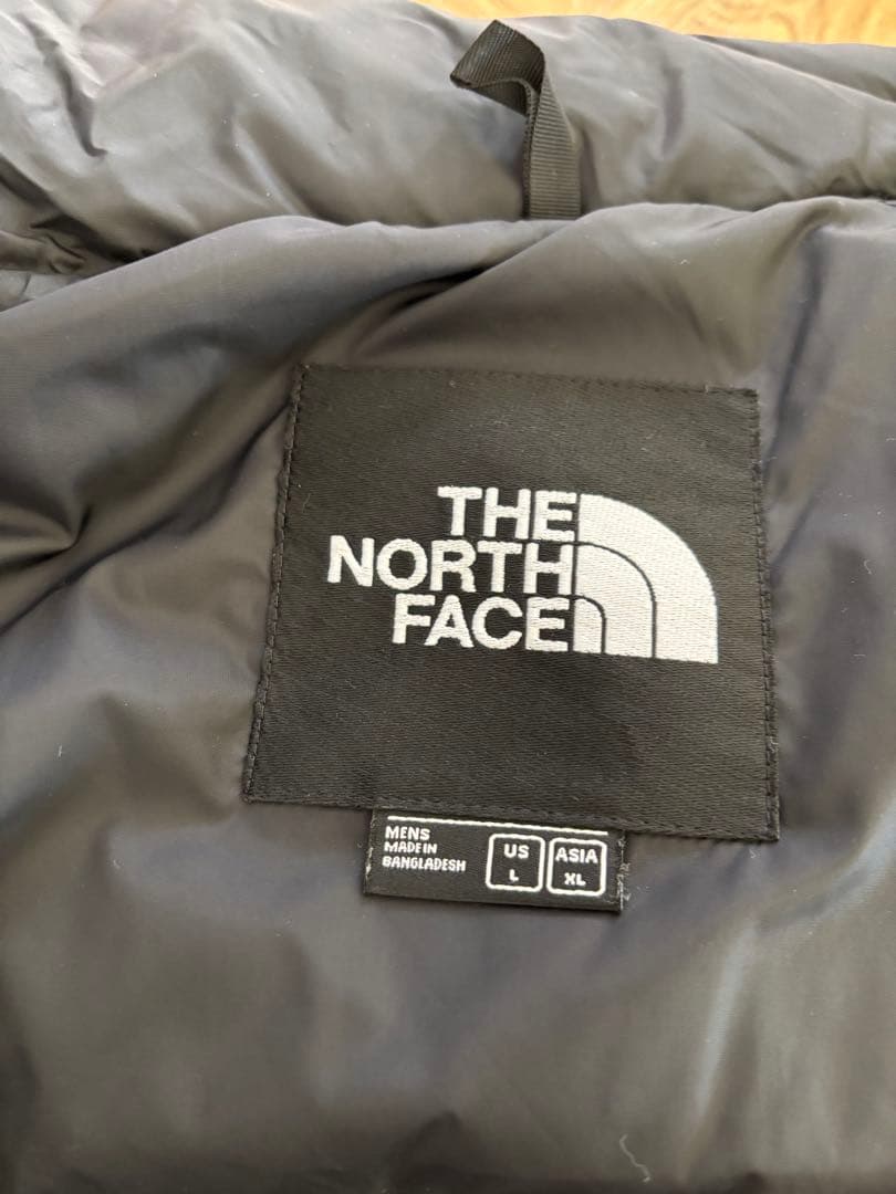 THE NORTH FACE ヌプシ ダウンベスト ブラック L US規格