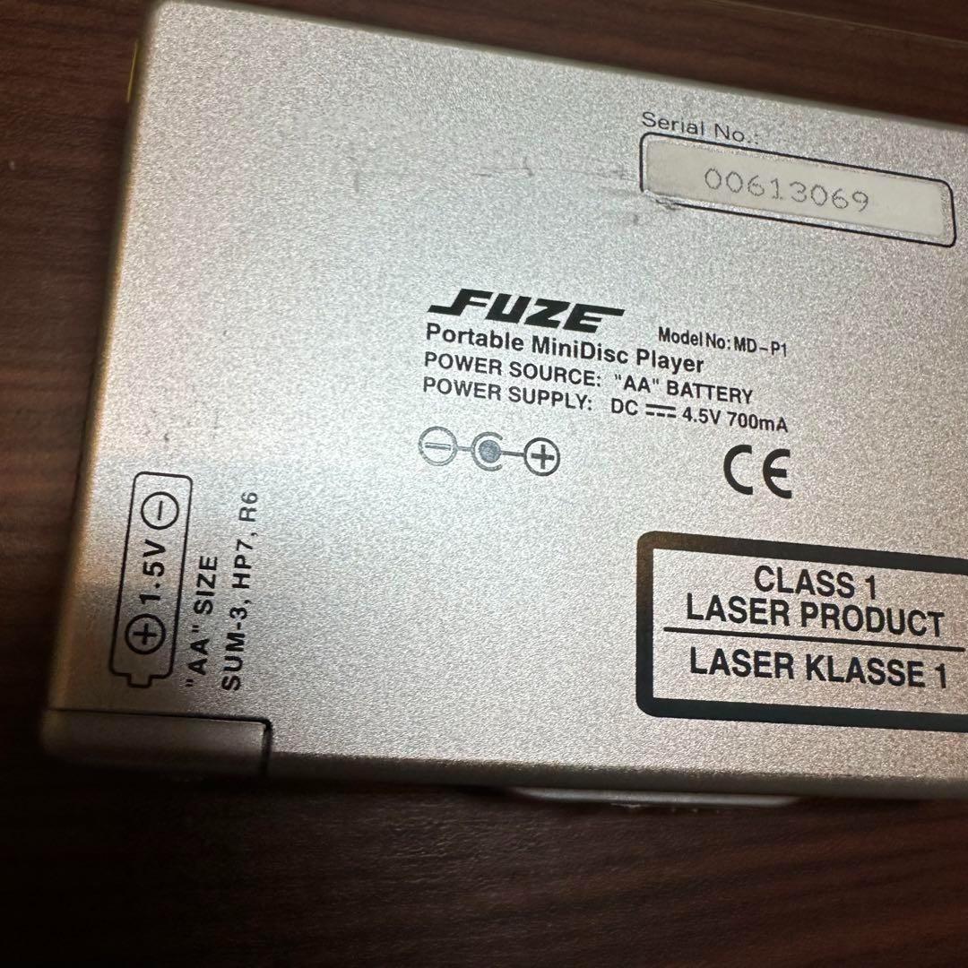 Pioneer MDプレーヤー PMD-P1 1225