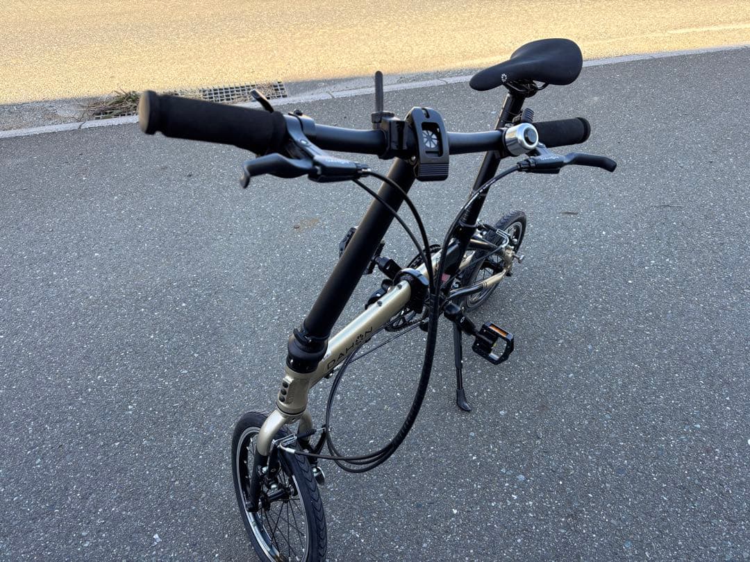 送料込み　ダホン　14インチ　3速　折りたたみ自転車　k3