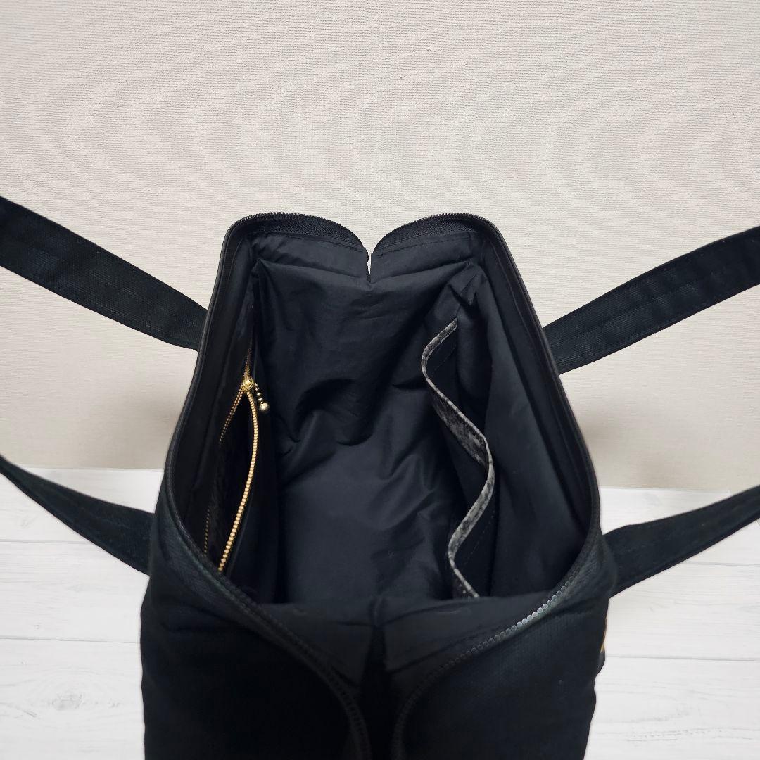 f.ぽってりボストンL following day ネイビー ミナペルホネン