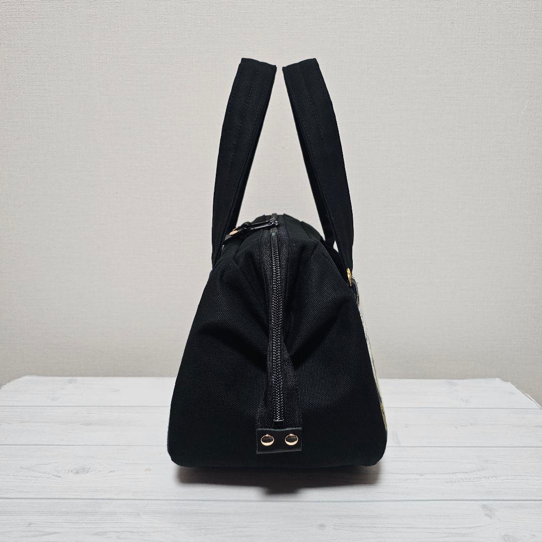 f.ぽってりボストンL following day ネイビー ミナペルホネン