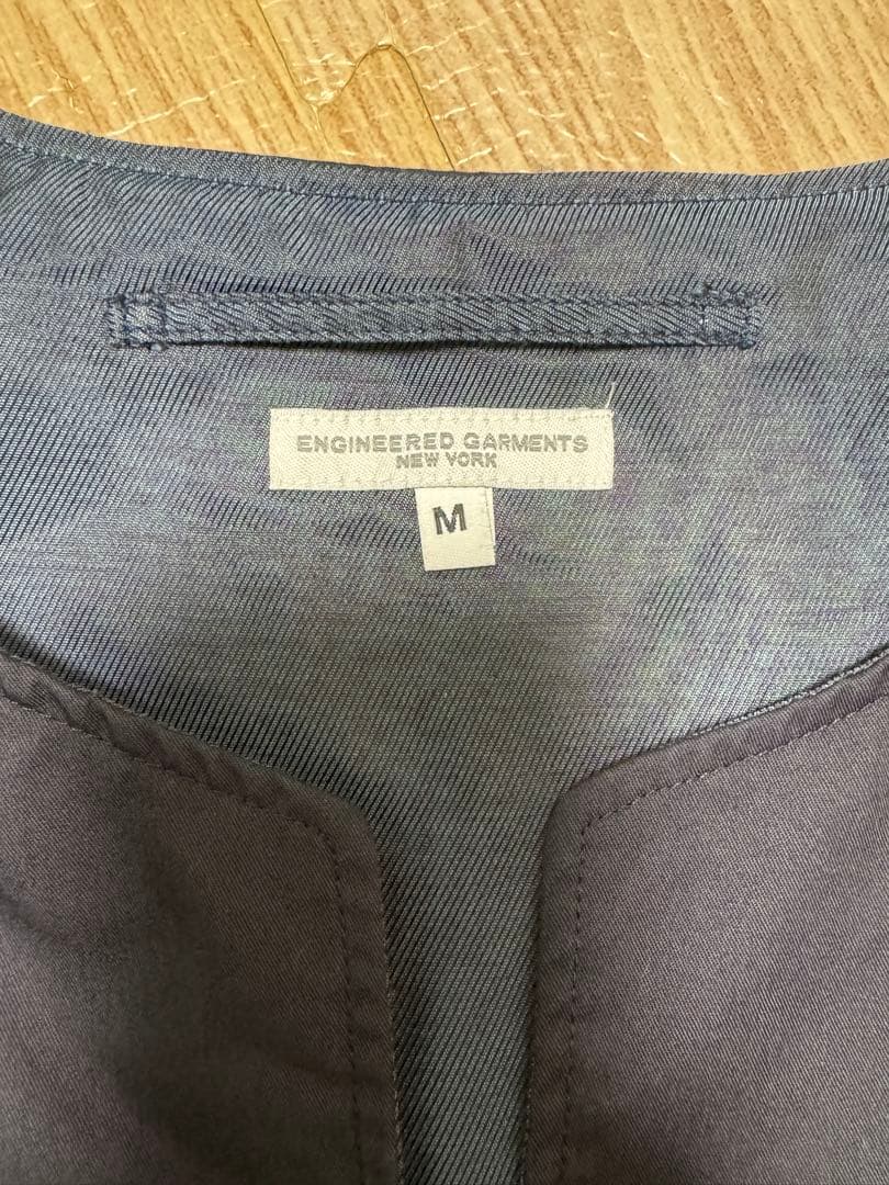 ENGINEERED GARMENTS ネイビーカバーベスト M