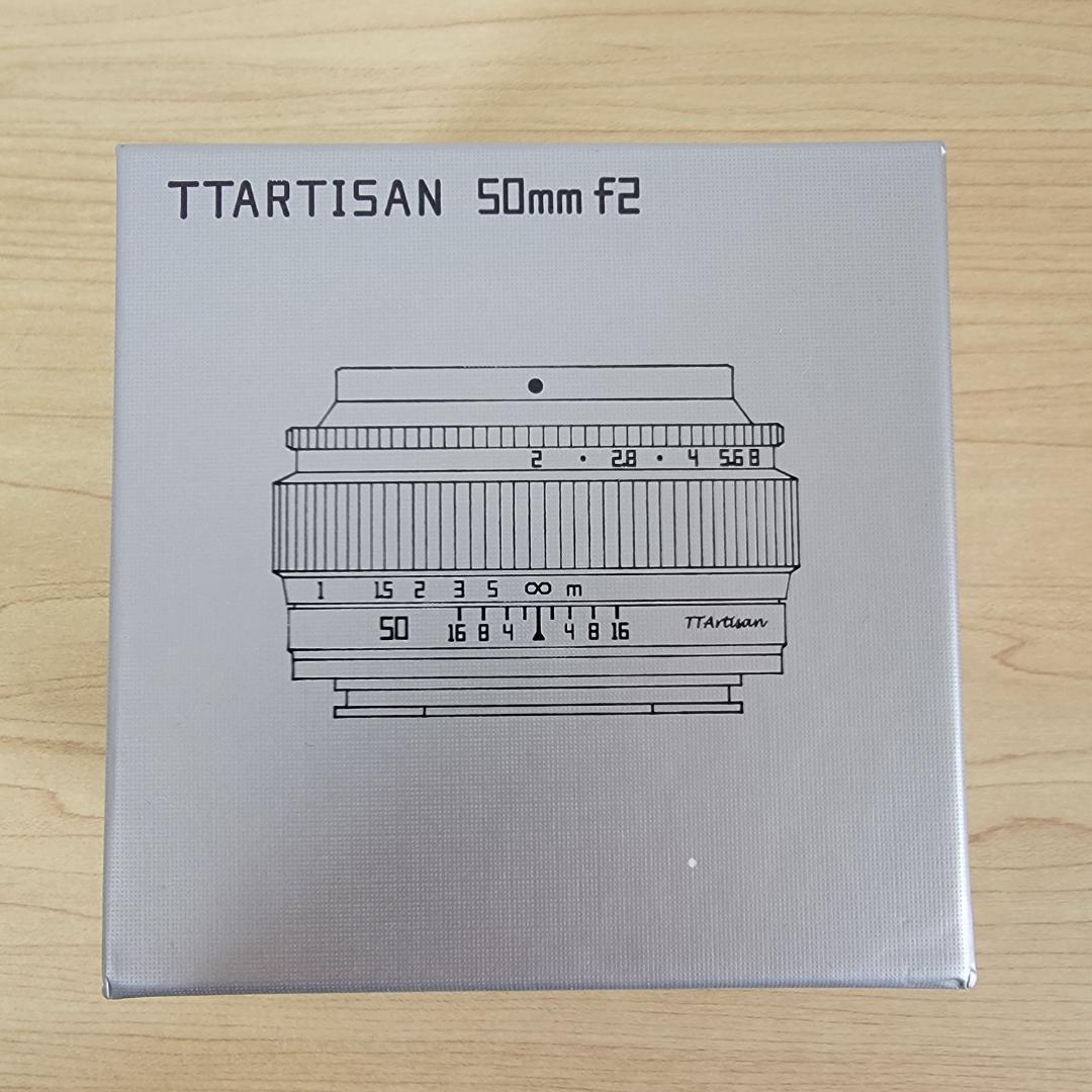 【ほぼ新品】TTArtisan 50mm F2 Lマウント
