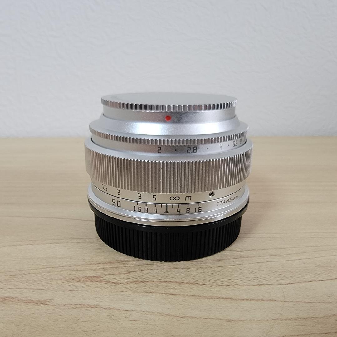 【ほぼ新品】TTArtisan 50mm F2 Lマウント