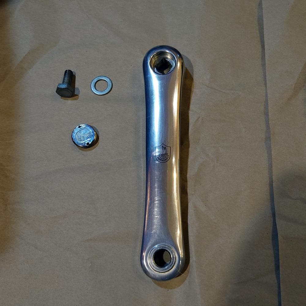 再再値下げ カンパニョーロcレコ期アテナ クランクセット170mm 52/42T