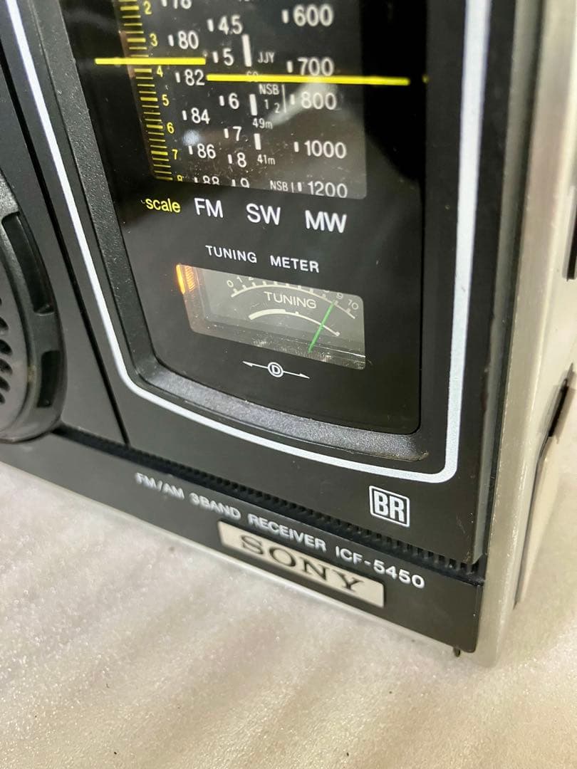SONY ICF-5450 ラジオ　動作確認済