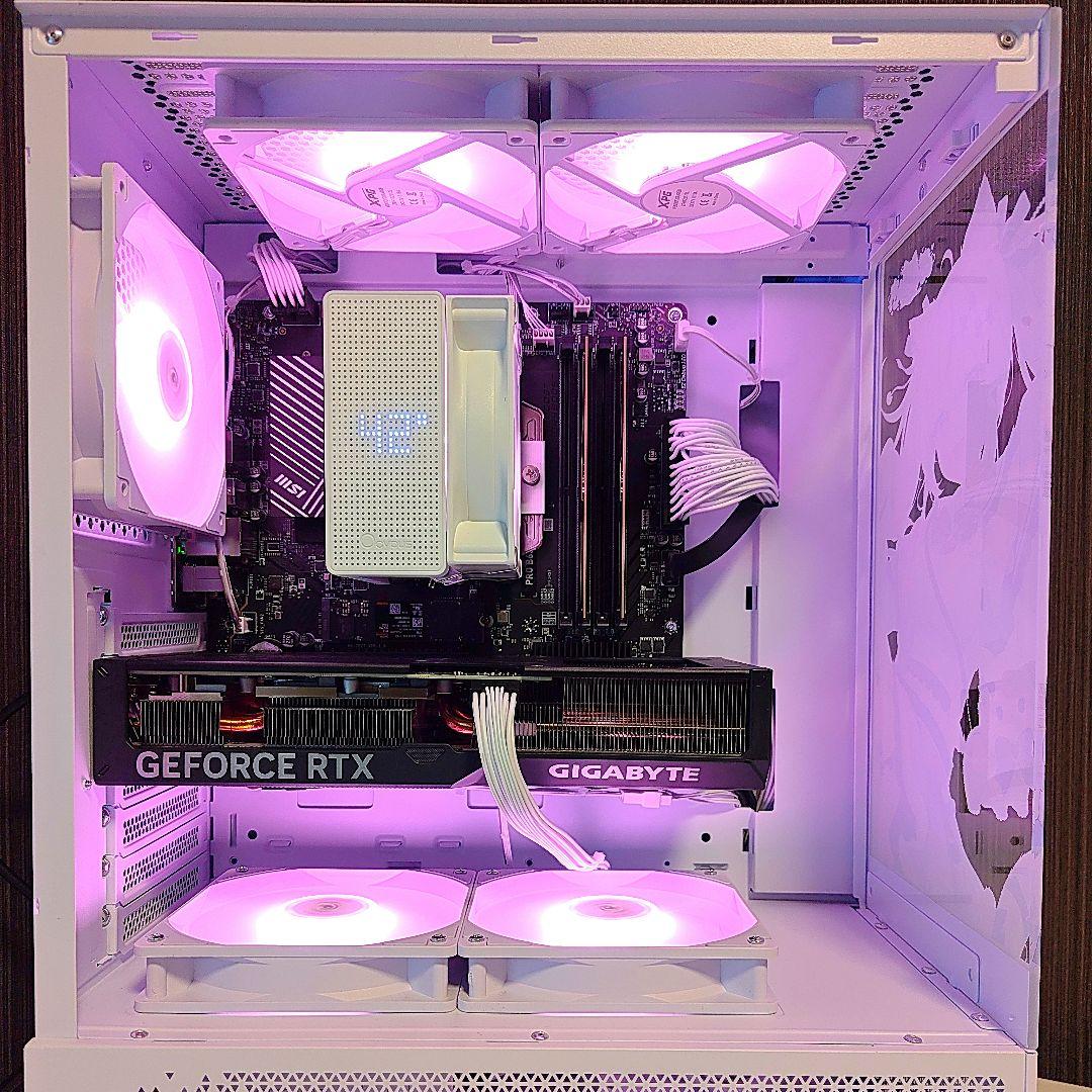 【猫山みあ×ELSAコラボケース ゲーミングPC】デスクトップ／キャラクター