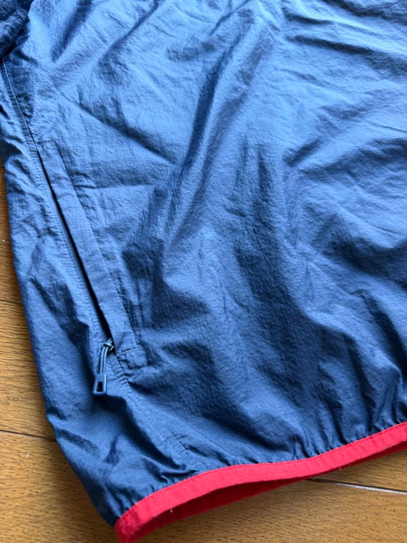 美品 Patagonia 24150 ナイロンプルオーバー 紺赤 SBNE