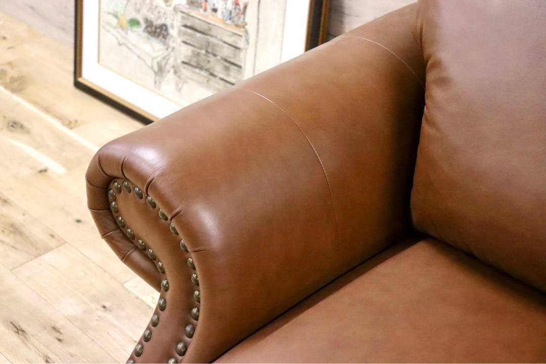 GMGN300C○英国 アンティーク調 エドワード 1人掛けソファ シングル