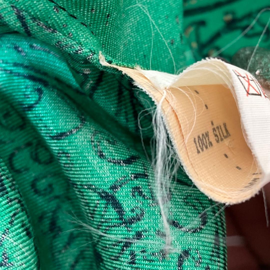 ▼GIANNI VERSACE　ヴィンテージ　バロック　シルクシャツ