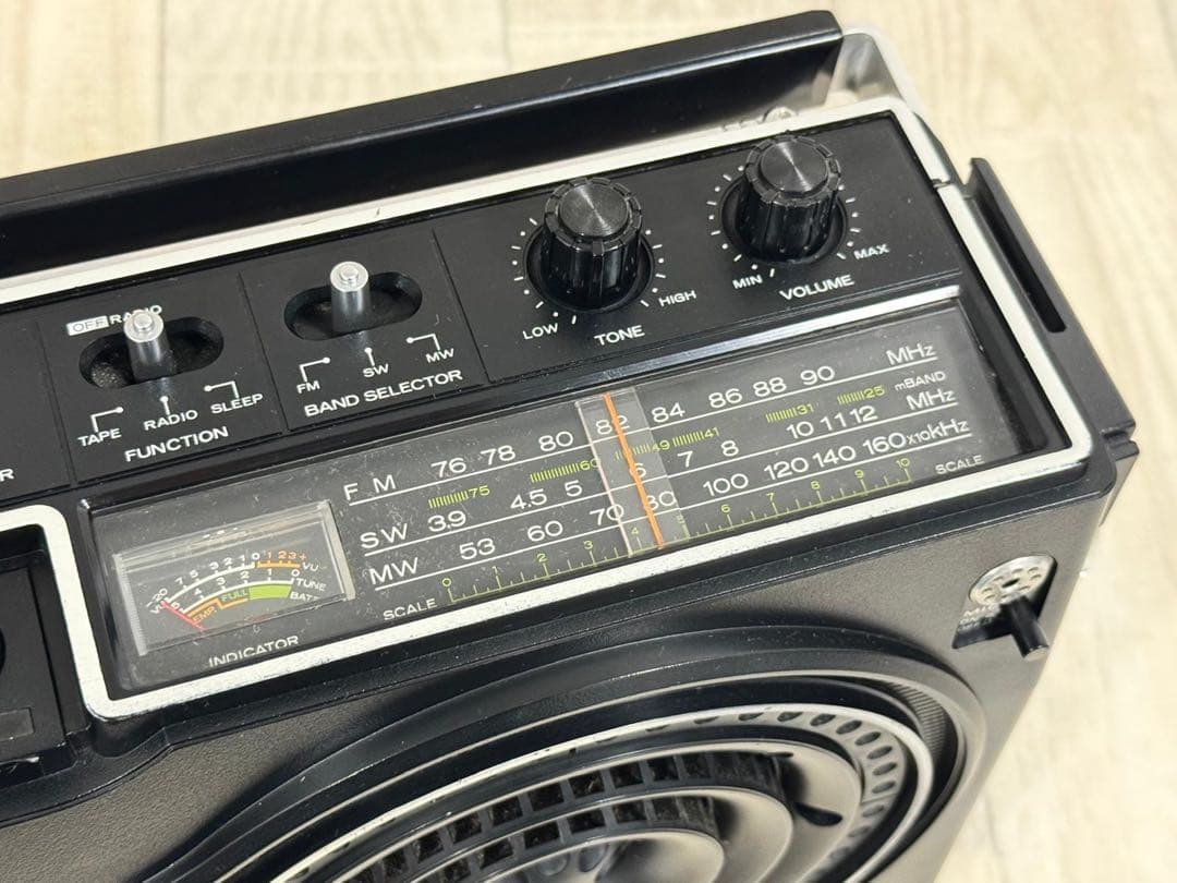 昭和レトロ品　JAGAM ラジオカセットJR-3600 希少