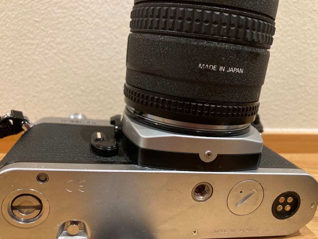 Nikon film camera FM3Aとレンズ2種